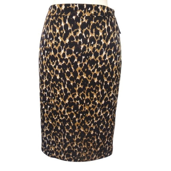 Ann Taylor Dresses & Skirts - Ann Taylor Leopard Print Pencil Skirt